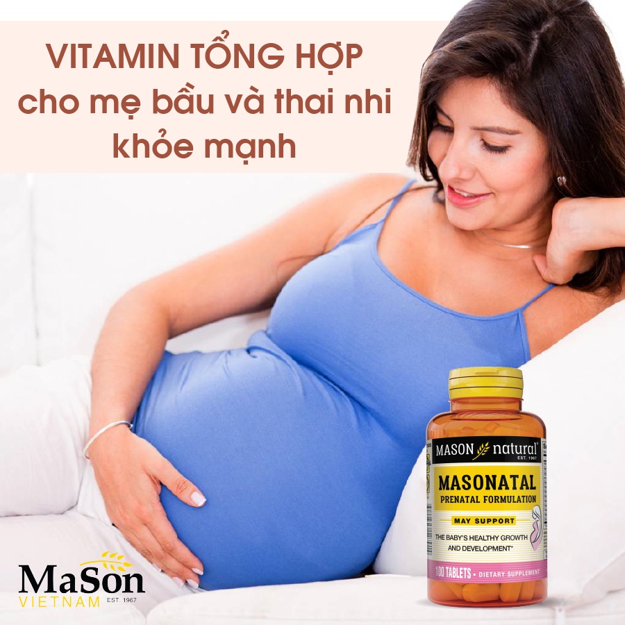 Masonatal Prenatal Formulation Vi N U Ng B Sung Vitamin T Ng H P Cho